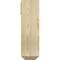 Ekena Millwork Funston Craftsman Rough Sawn Bracket w/ Offset Brace, Douglas Fir, 6"W x 20"D x 20"H BKT0604X20X20FST04RDF - alternate 3